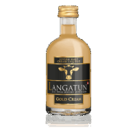Langatun - Gold Cream Miniatur - Single Malt Cream Liqueur